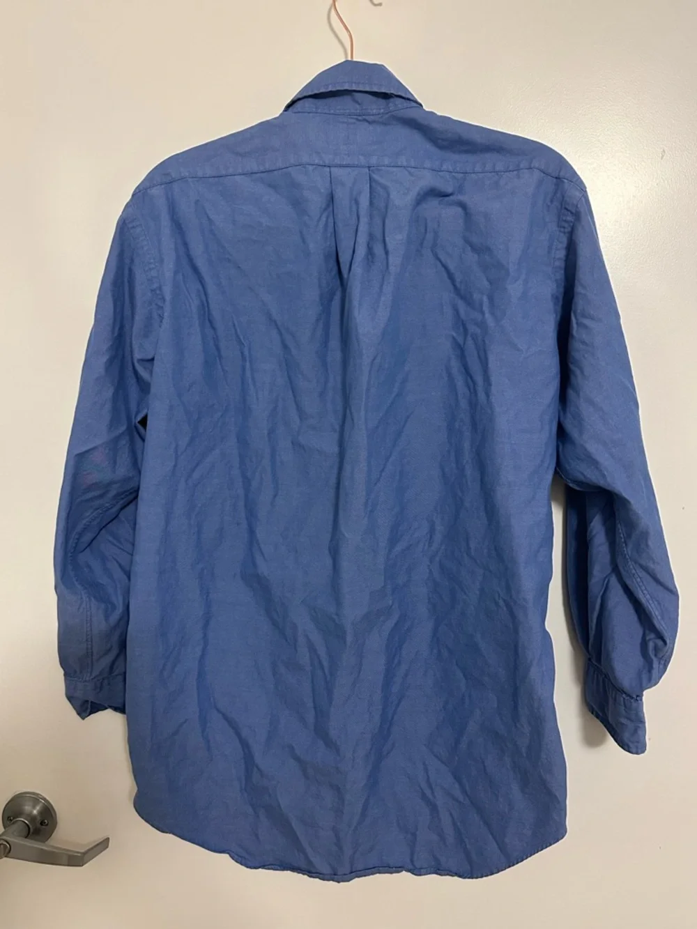 Ralph Lauren - Blue Yarmouth Oxford Button Down Shirt - Men’s Sm. - 100% Cotton - Picture 7 of 7